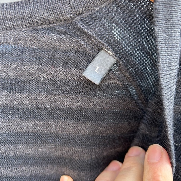 Z Zenga wool & silk cardigan, size L - Picture 7 of 8